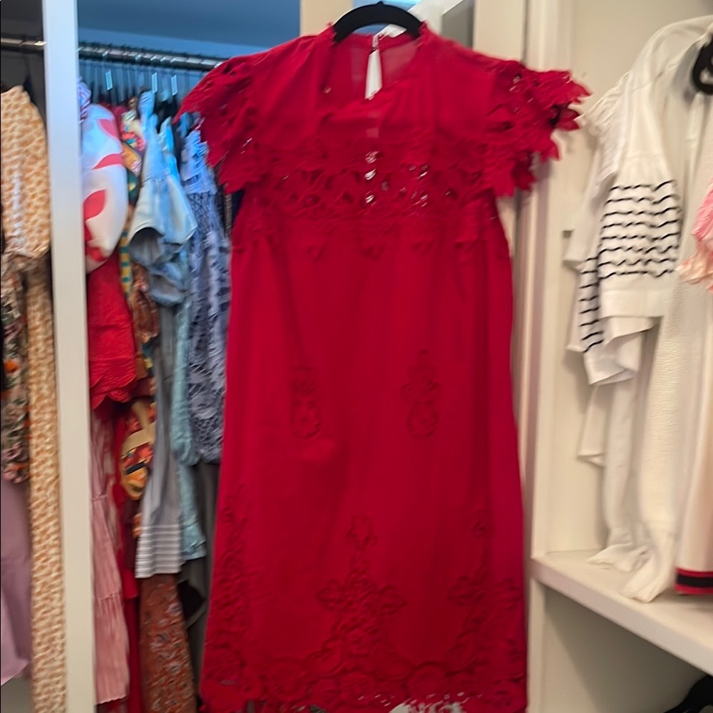 Red Lace Dress
